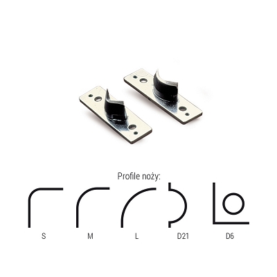 Wymienne noże do zaokrąglacza AE-1 - nóż typ L