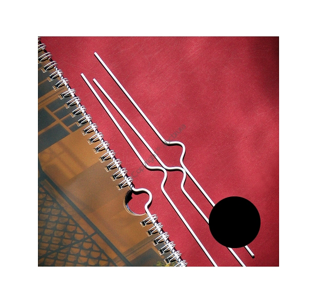 Zawieszki do kalendarzy 20 cm, czarne, 1000 szt.