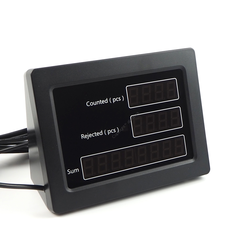 Wyświetlacz zewnętrzny dwustronny LED do liczarki Glover GC-180, GC-250 ...