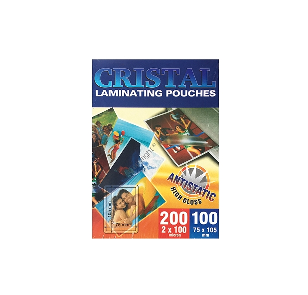 Folia do laminacji 75x105 mm, 100 mikron