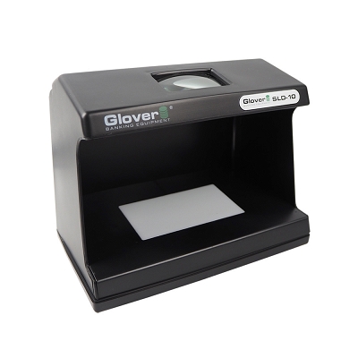 Tester do banknotów Glover SLD10 UV WHITE + LUPA